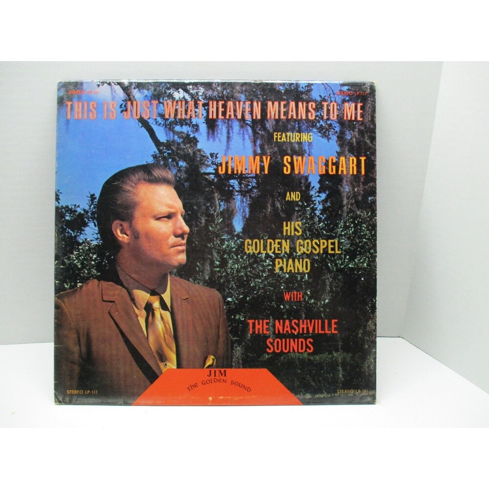 Jimmy Swaggart This Is Just What Heaven Means To Me Vinyl Record